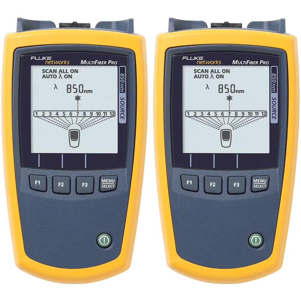 MultiFiber Pro Optical Power Meter and Fiber Test Kits