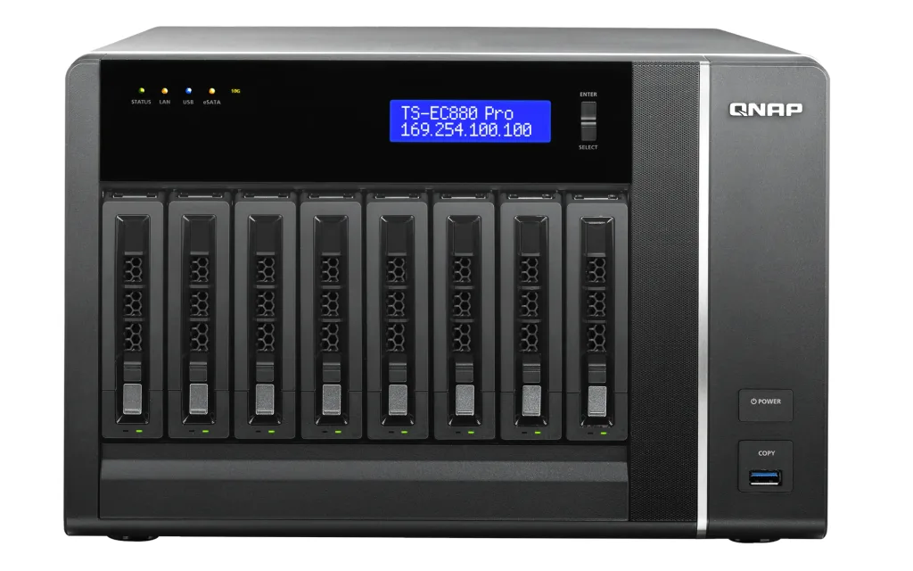 NAS Storage (TS-EC880)