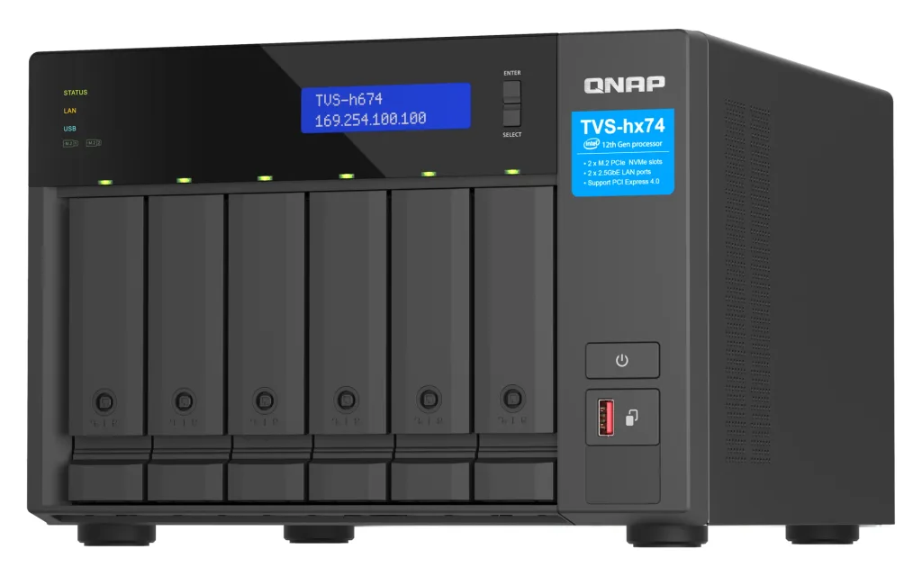 TVS-h674 6-Bay QuTS hero NAS