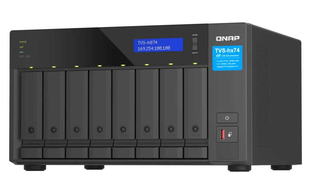 TVS-h874 8-Bay QuTS hero NAS