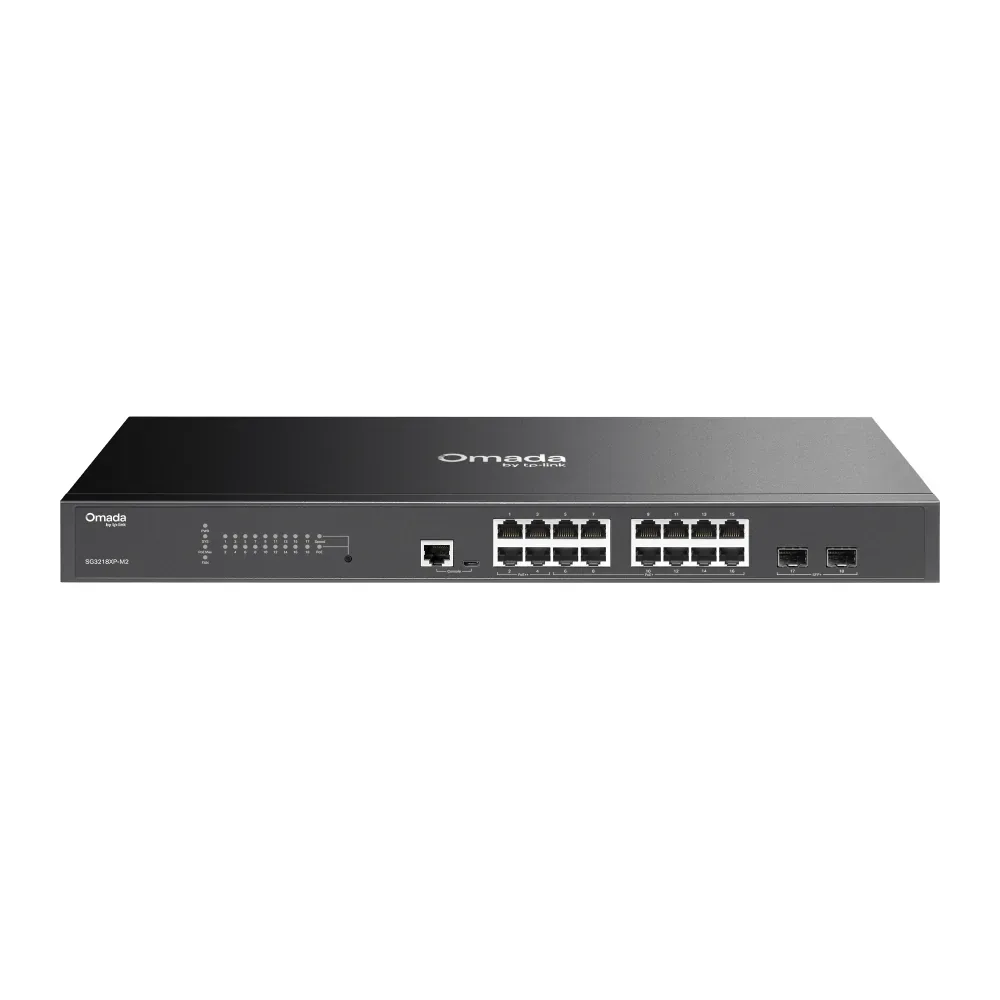 Omada 16-Port 2.5G Multi-Gigabit L2+ Managed Switch