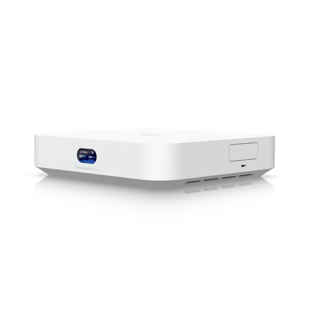 UniFi Cloud Gateway with 2.5 Gbps support 512GB SSD pre-installed Powerful multi-WAN