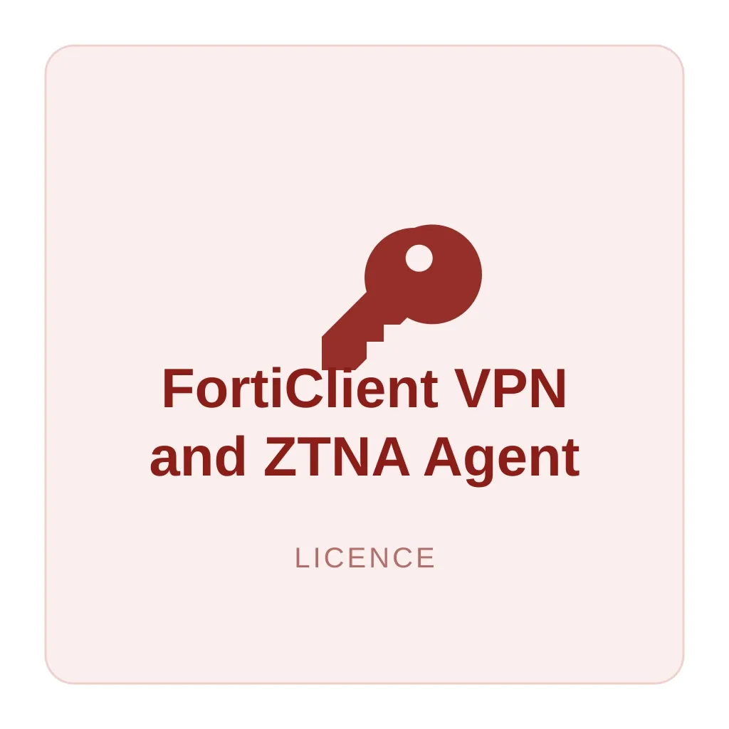 FortiClient VPN and ZTNA Agent