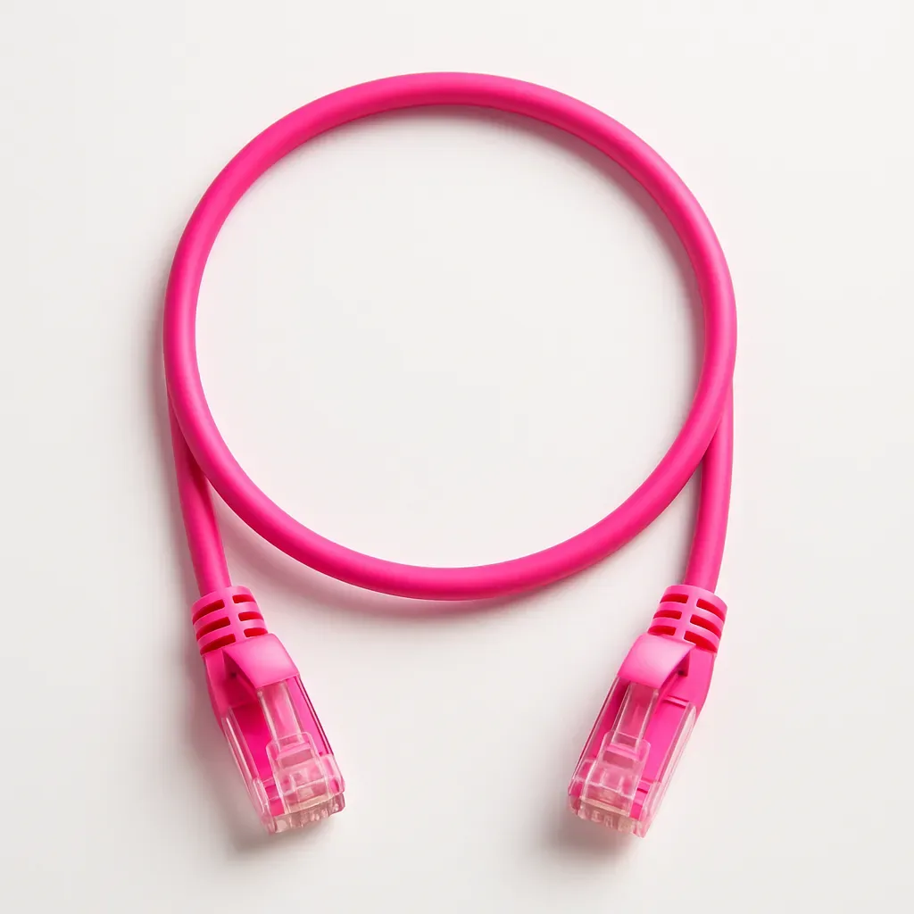 Cat 6 U/UTP LSZH Patch Cord (NETCONNECT) · pink · 47 m