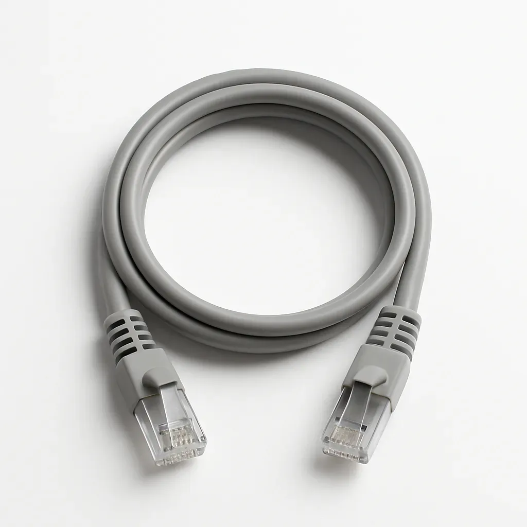 Cat 6A U/UTP LSZH Patch Cord, Grey, 2 m