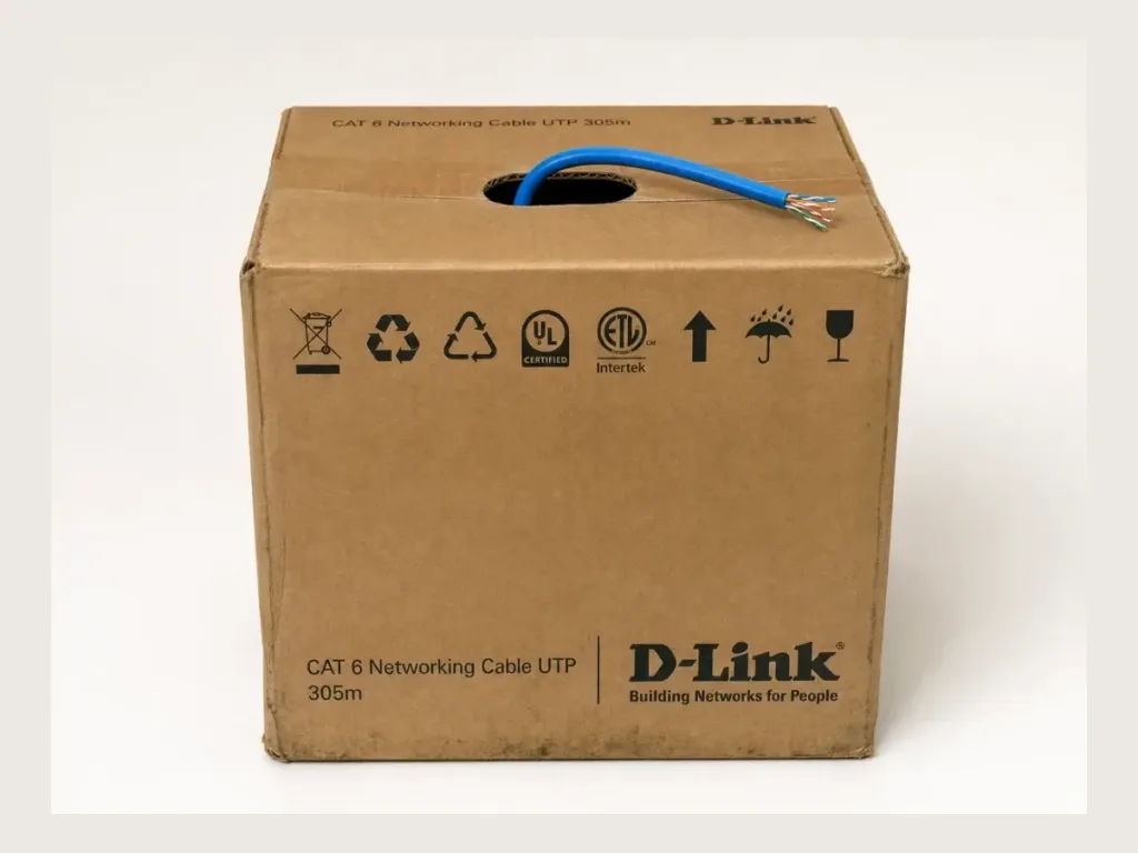 Cat 6 U/UTP Bulk Cable, Blue, 305 m (NCB-C6UBLUR-305/INX)