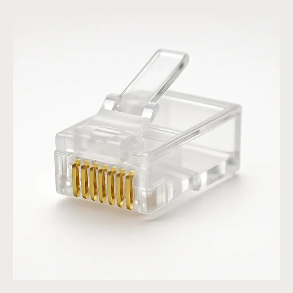 CAT6 RJ45 Modular Plug / Connector (NPG-C62STL502-100)