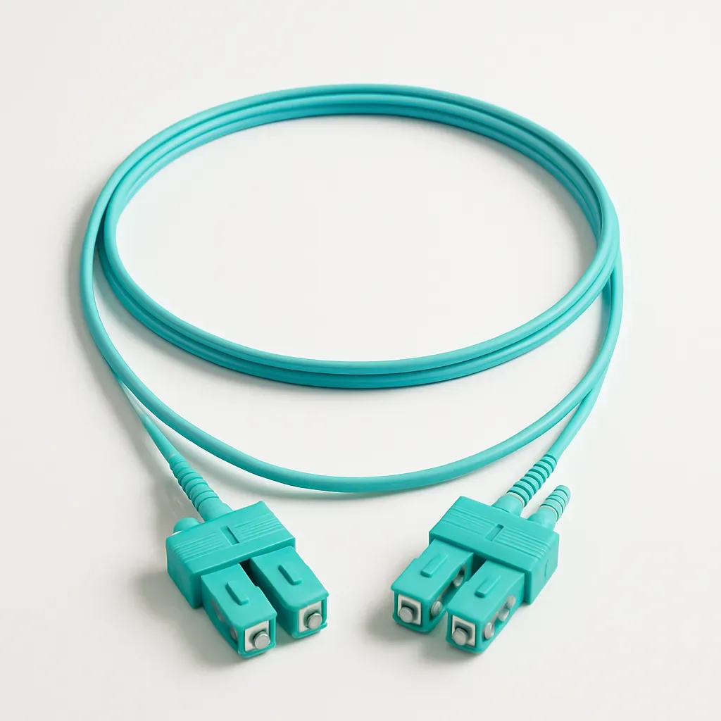 OM4 Multimode SC-SC Duplex Patch Cord, LSZH · 87 m