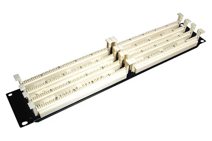 110Connect XC System Category 5e Rack Mount Panel Assembly, 2U, xc wiring block, 200 pair, ivory, a 110 wiring blocks part supplied by Data Systems
