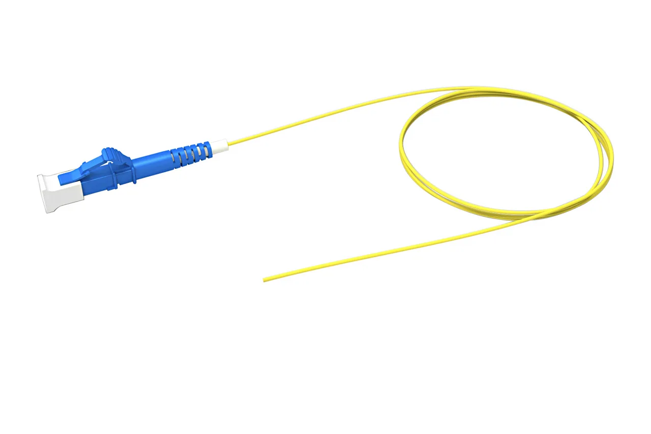 Ultra Low Loss (ULL) Singlemode LC/UPC to Unconnectorized, 1.6 mm Simplex Fiber Pigtail, Plenum, a Plenum rated cable part supplied by Data Systems