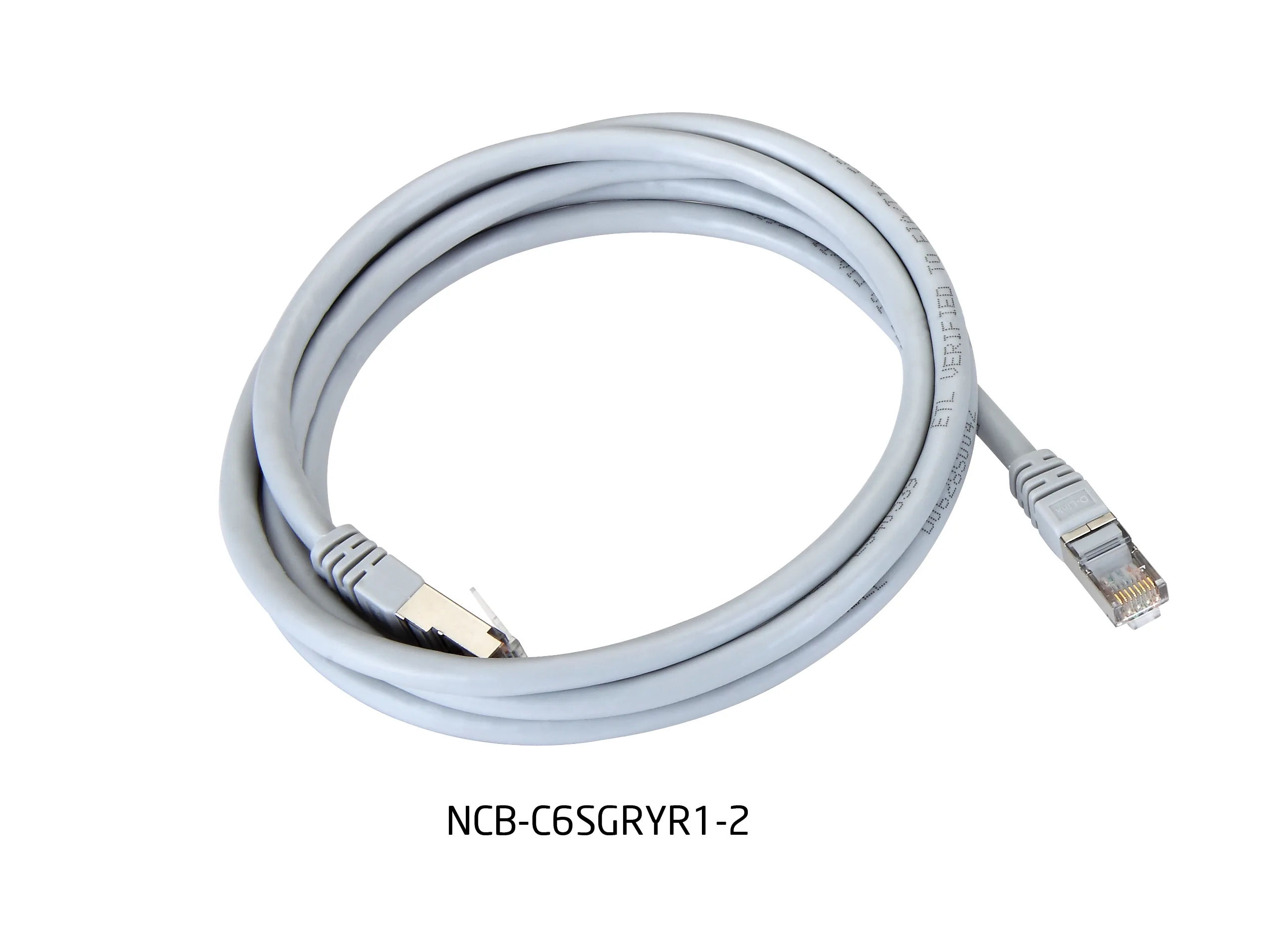 Cat 6 S/FTP Patch Cord, Grey, 2 m, a Shielded patch cords part supplied by Data Systems