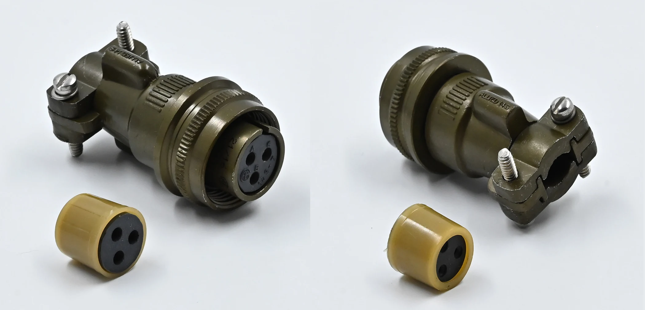 MS 3100 Wall Mount Receptacle 10SL, a MS circular connectors part supplied by Data Systems