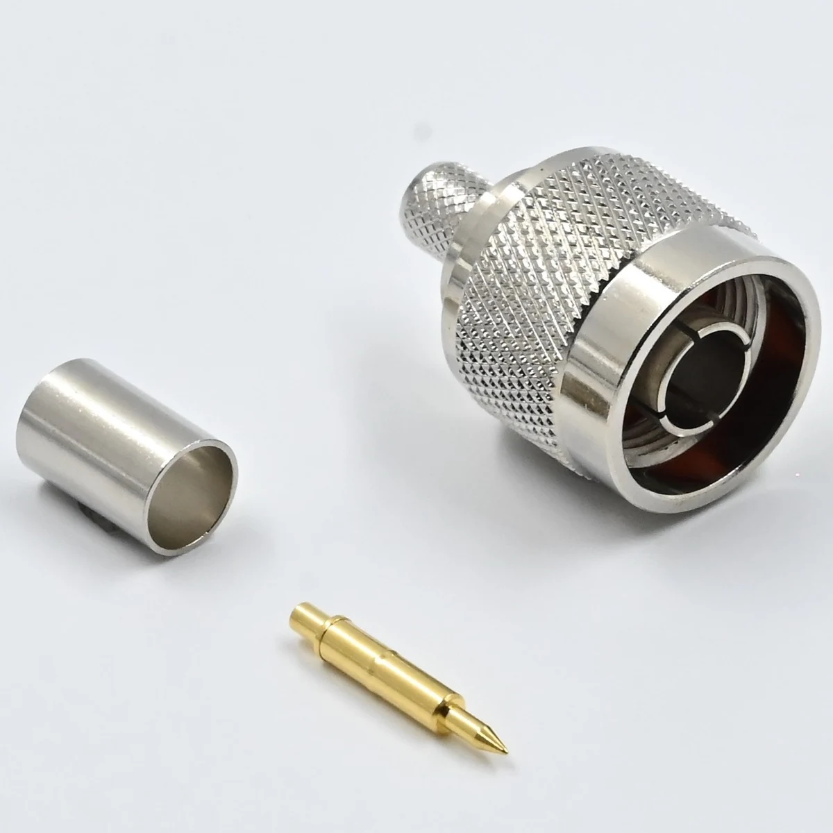 N Type Male Crimp RG-58, a N type connectors part supplied by Data Systems