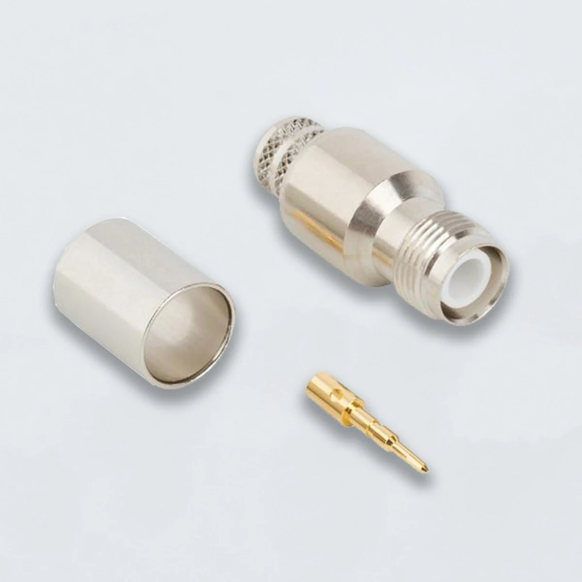 TNC Male Crimp RG-58, a TNC connectors part supplied by Data Systems